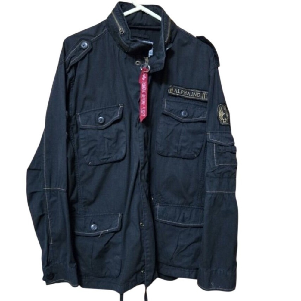Alpha Industries Military Style Field Jacket Size XXL